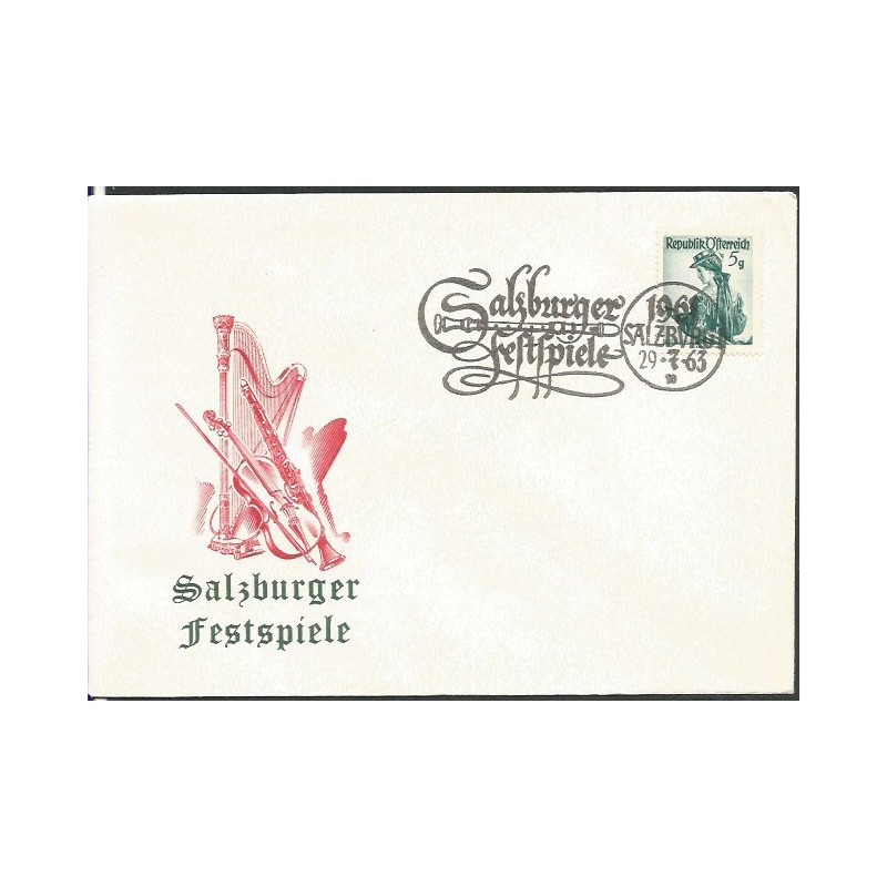 Austria 1963, Muzyka, święto. Salzburg