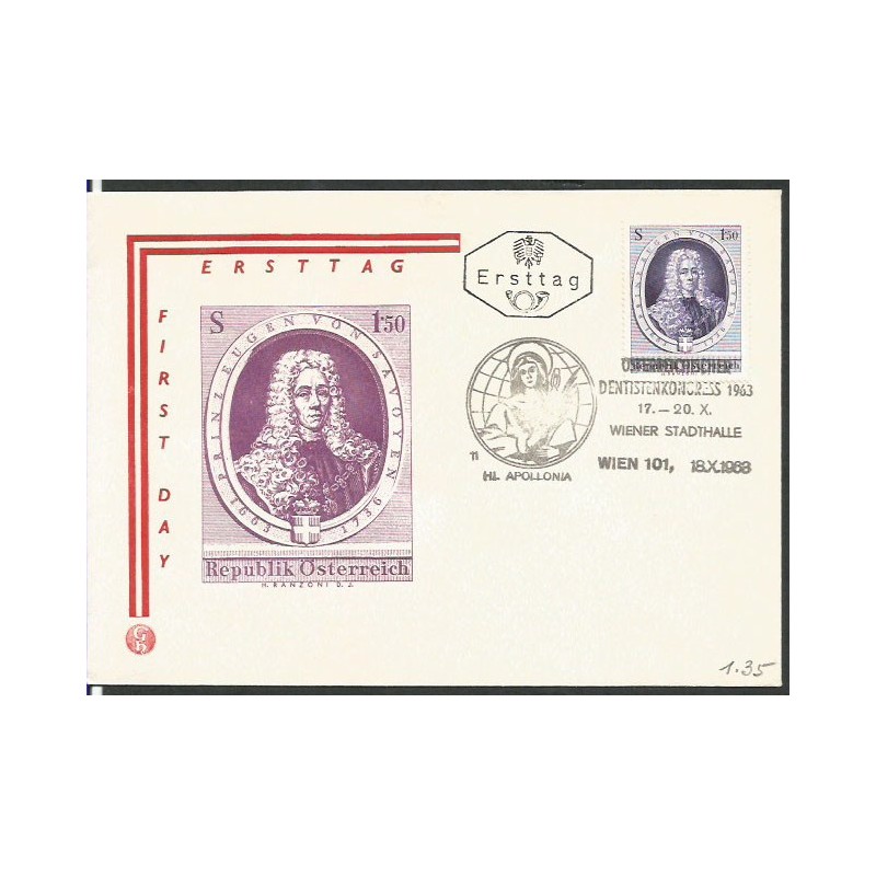 Austria 1963, Święta Apollonia. Wiedeń