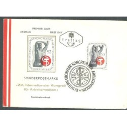 Austria 1966, Medycyna pracy. FDC