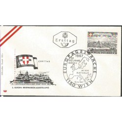 Austria 1967, Europa, dialog, integracja. FDC
