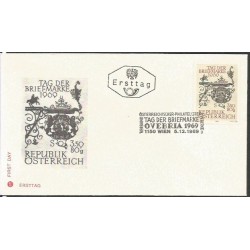 Austria 1969, Dzień znaczka. FDC
