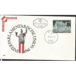 Austria 1969, Parlament. FDC