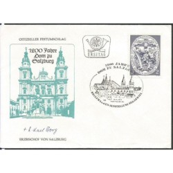 Austria 1974, Katedra, Salzburg. FDC