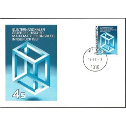 Austria 1981, Matematyka, Międzynarodowy Kongres Matematyków. Karta maksimum