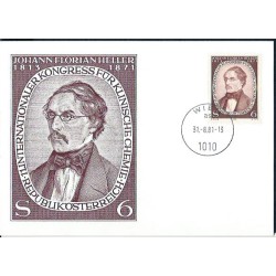 Austria 1981, Medycyna, Kongres Chemii Klinicznej. Karta maksimum