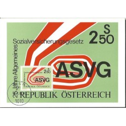 Austria 1981, Prawo o powszechnym ubezpieczeniu społecznym. Karta maksimum