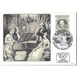 Austria 1982, Muzyka, Józef Haydn. Karta maksimum