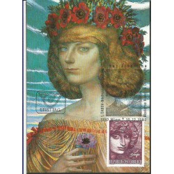 Austria 1982, Sztuka. Karta maksimum