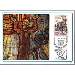 Austria 1982, Święty Franciszek z Asyżu. Karta maksimum