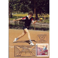 Austria 1982, Tenis, Austriacki Związek Tenisowy. Karta maksimum