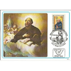 Austria 1982, Wystawa Święty Seweryn i koniec ery rzymskiej. Karta maksimum