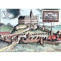 Austria 1983, 800 lat miasta Weitra, zamek. Karta maksimum