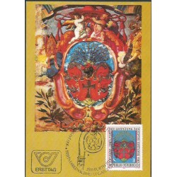 Austria 1983, 900 lat Opactwa Göttweig. Karta maksimum