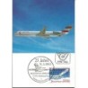 Austria 1983, Lotnictwo, linie lotnicze, samolot. Karta maksimum