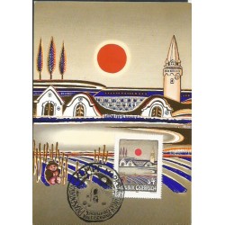 Austria 1983, Malarstwo. Karta maksimum