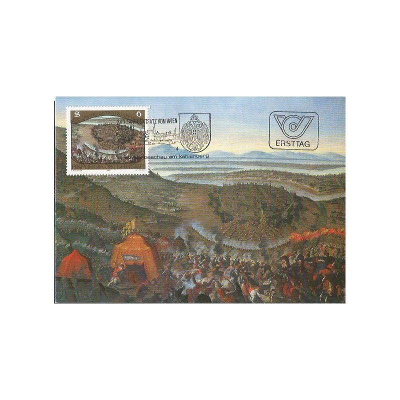 Austria 1983, Odsiecz Wiedeńska 1683. Karta maksimum