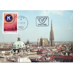 Austria 1983, Organizacja ngo Kiwanis International. Karta maksimum