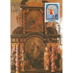 Austria 1983, Święty Mikołaj. Karta maksimum