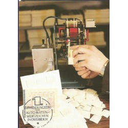 Austria 1983, Znaczek z automatu. Karta maksimum