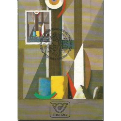 Austria 1984, Malarstwo. Karta maksimum