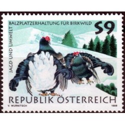 Austria 1998, Ptaki: cietrzew **