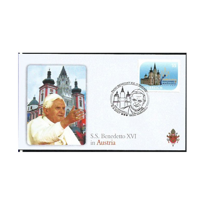 Austria 2007, Papież Benedykt XVI. Datownik