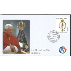 Brazylia 2007, Papież Benedykt XVI. Koperta