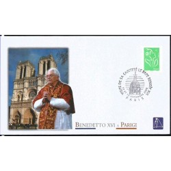 Francja 2008, Papież Benedykt XVI. Datownik