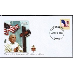USA 2008, Papież Benedykt XVI. Koperta