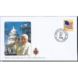 USA 2008, Papież Benedykt XVI. Koperta