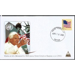 USA 2008, Papież Benedykt XVI. Koperta