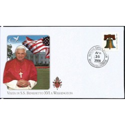 USA 2008, Papież Benedykt XVI. Koperta