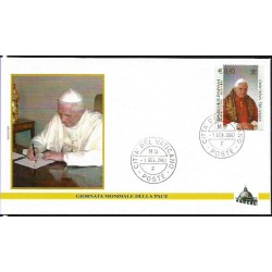 Watykan 2007, Papież Benedykt XVI, dzień pokoju. Koperta