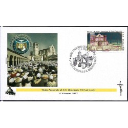 Włochy 2007, Papież Benedykt XVI. Santa Maria degli Angeli