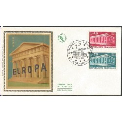 Francja 1969, EUROPA CEPT. FDC