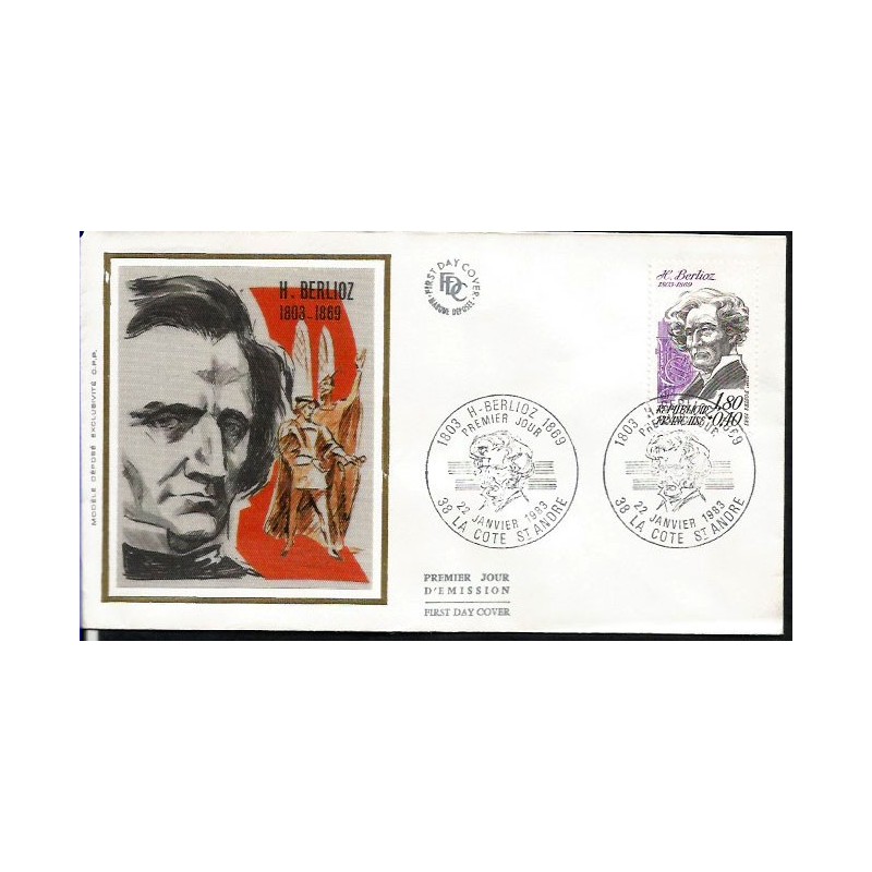 Francja 1983, Muzyka, H. Berlioz. FDC