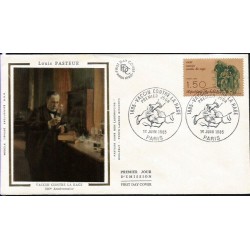 Francja 1985, L. Pasteur, chemia, biologia. FDC