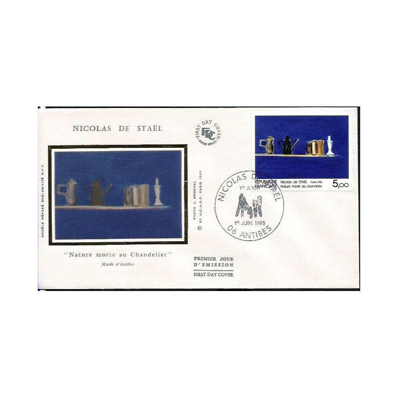 Francja 1985, Malarstwo. FDC