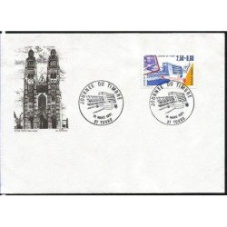 Francja 1991, Dzień znaczka. Datownik