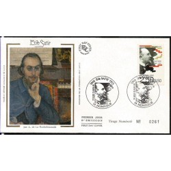Francja 1992, E. Satie, muzyka. FDC