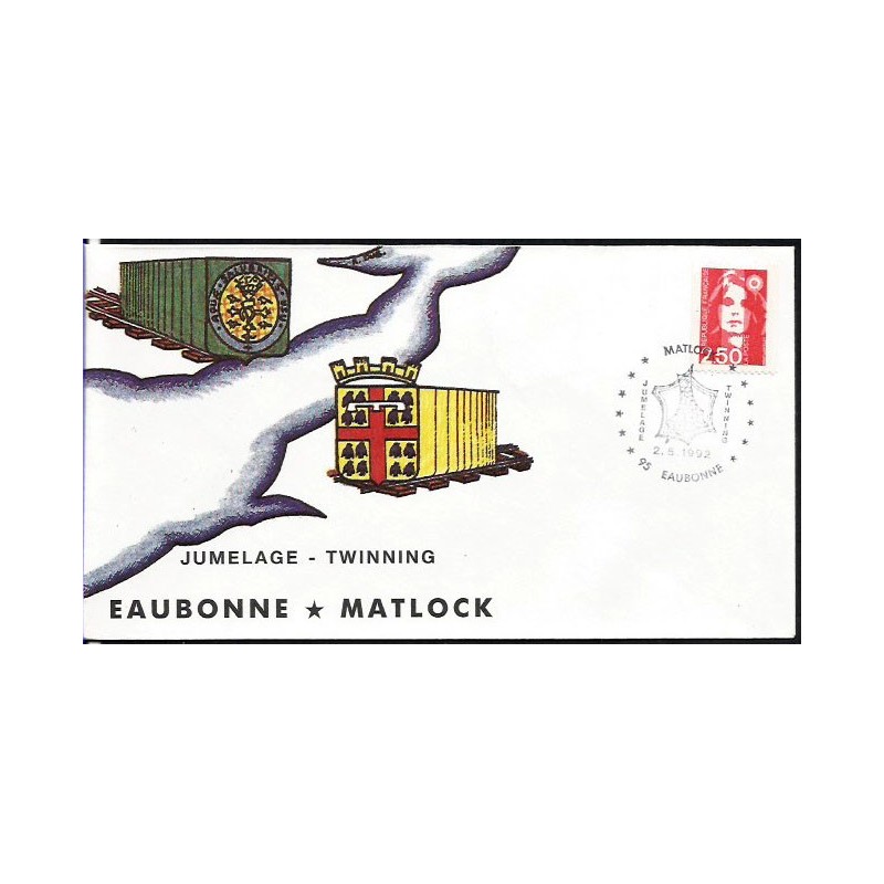Francja 1992, Eaubonne i Matlock, partnerstwo. Datownik