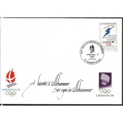 Francja 1992, Olimpiada zimowa Albertville, igrzyska. FDC