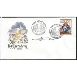 Francja 1994, Boże Narodzenie. Kaysersberg