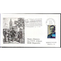 Francja 1995, L. Pasteur, chemia, biologia. Datownik