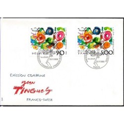 Francja i Szwajcaria 1988, Malarstwo. FDC