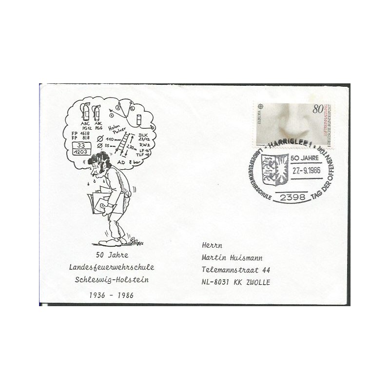 Niemcy 1986, Straż pożarna. Harrislee