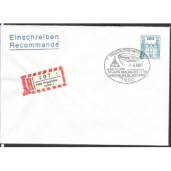 Niemcy 1987, Zeppelin, pożar Hindenburga. Friedrichshafen, polecony