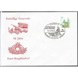 Niemcy 1992, Straż pożarna, św. Florian. Essen