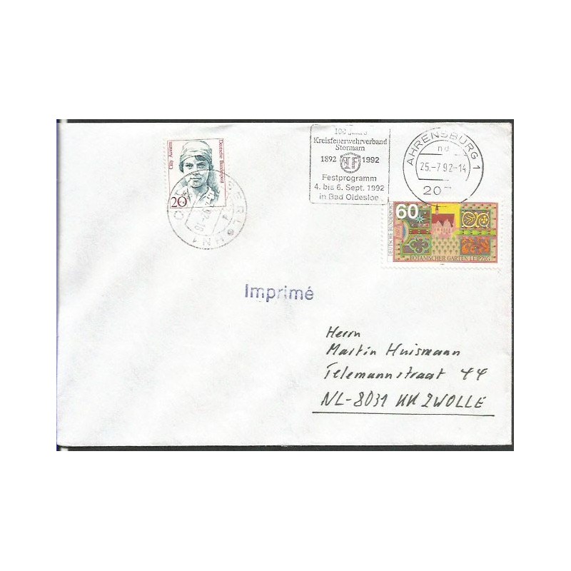 Niemcy 1992, Straż pożarna. Ahrensburg