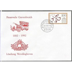 Niemcy 1992, Straż pożarna. Grevenbroich, koperta